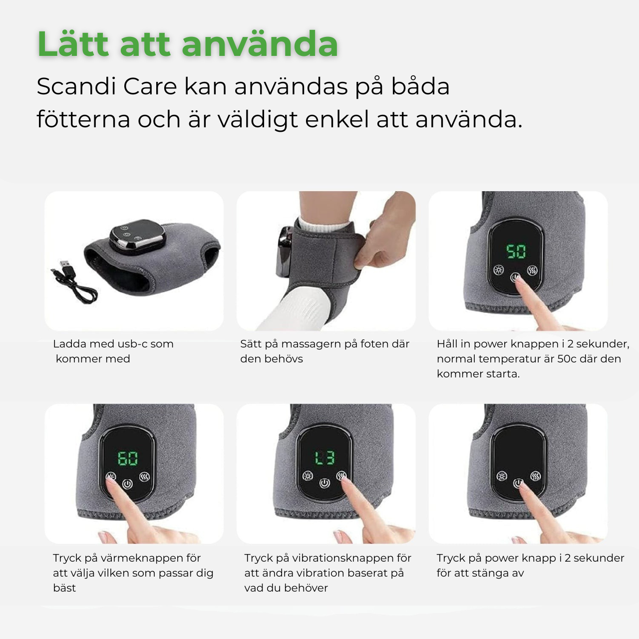 Scandi Care 3-in-1 Massager